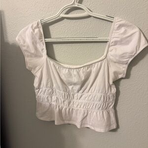 Me to We White Crop Top